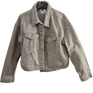 Old Navy Women's Gray Denim Jacket